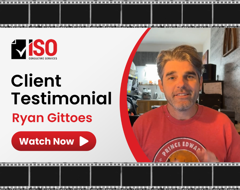 ISO Consulting Service – Ryan Gittoes